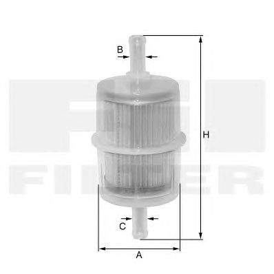 FIL FILTER zp8004fp -  Топливный фильтр